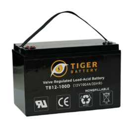 TIGER TBG12-120AT 12V 120Ah Reserve Power Gel Battery