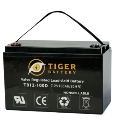 TIGER TBG12-100BT 12V 100Ah Reserve Power Gel Battery