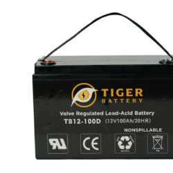 TIGER TBG12-120BQ 12V 120Ah Reserve Power Gel Battery