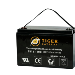 TIGER TBR12-125 12V 125Ah Front Terminal AGM Battery