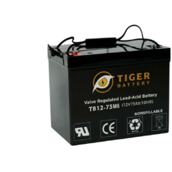 TIGER TBG12-80AT 12V 80Ah Reserve Power Gel Battery