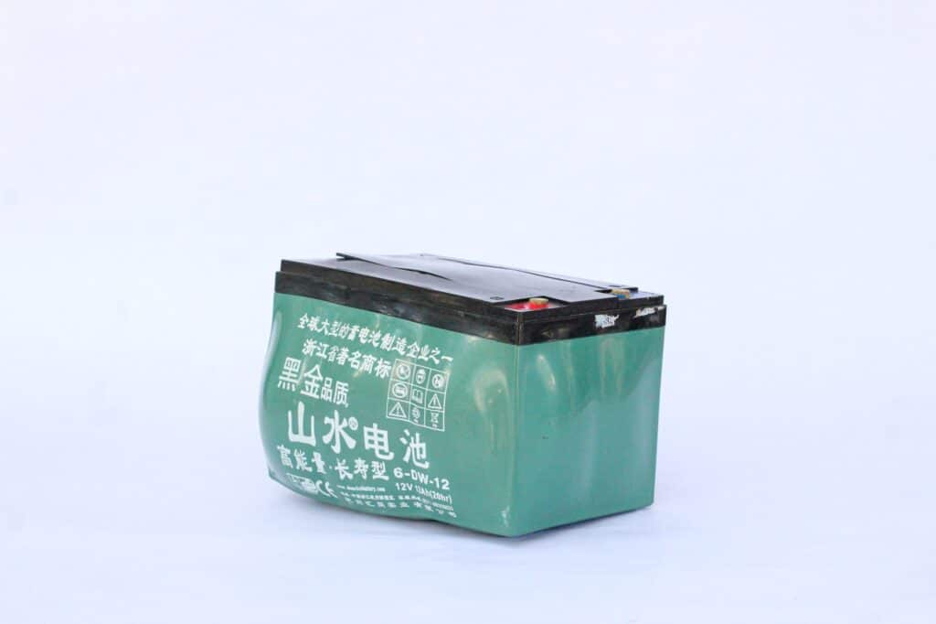 defective bubble lithium battery